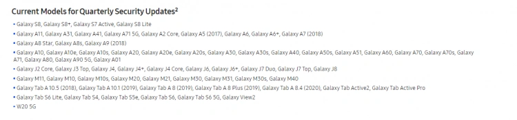 Samsung Galaxy S8 bez comiesięcznych poprawek zabezpieczeń!