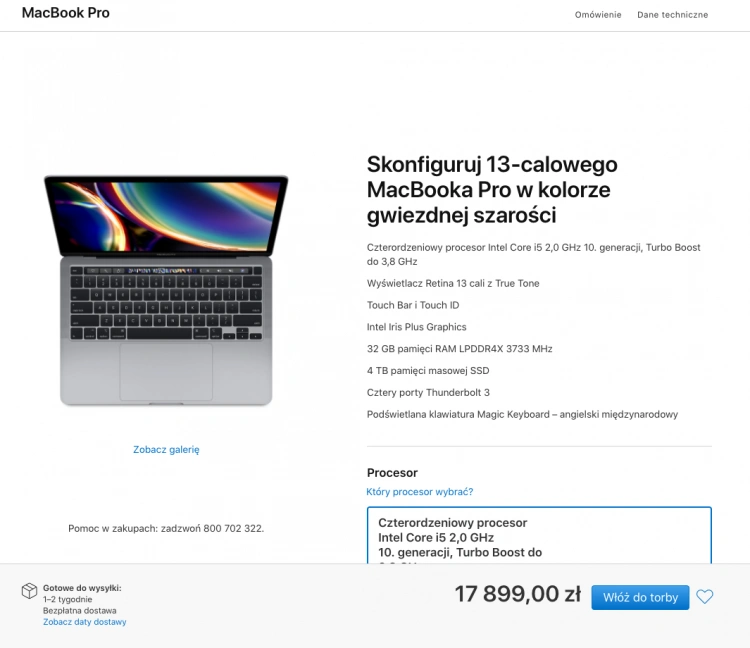 Apple odgrzewa kotleta - nowy MacBook Pro 13 to żart