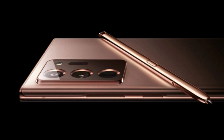 Samsung Galaxy Note 20 Ultra w kolorze brązowym