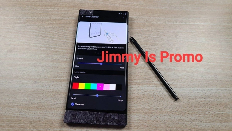 Samsung Galaxy Note 20
Źródło: Jimmy Is Promo