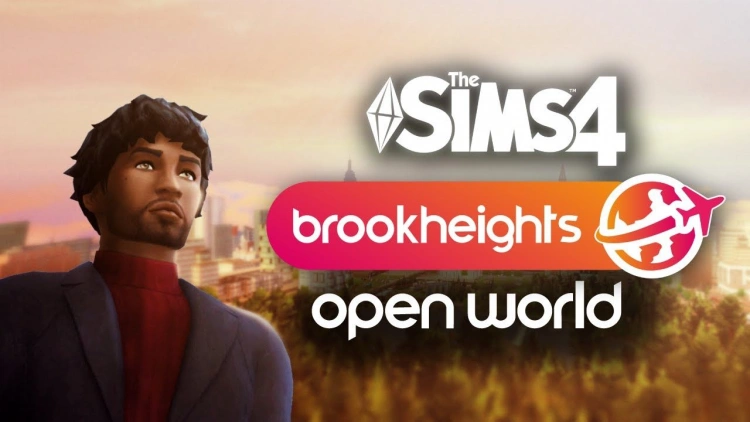 The sims 4 Brookheights Open World Map