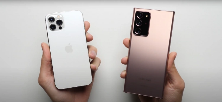 iPhone 12 Pro vs Samsung Galaxy Note 20 Ultra
