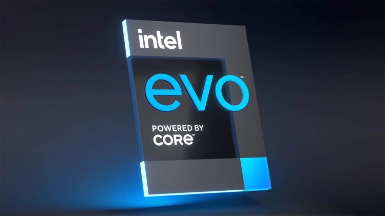 Logotyp Intel Evo