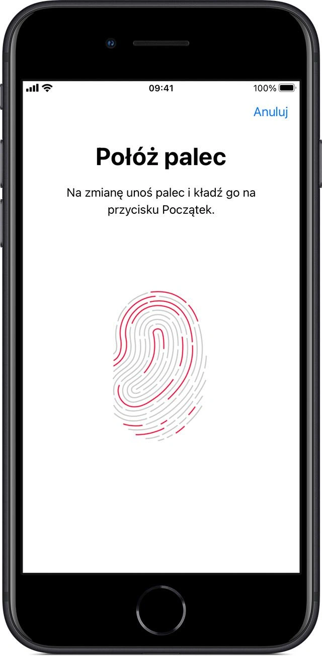 Touch ID w iPhone SE 2020