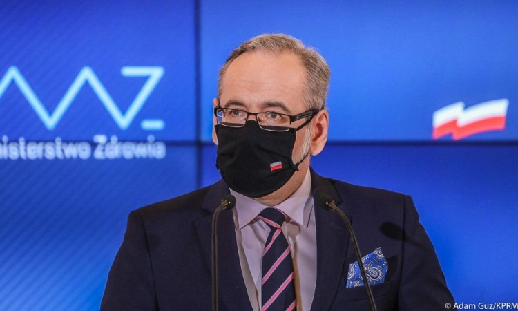Adam Niedzielski minister zdrowia fundusz kompensacyjny odszkodowania skutki uboczne efekty nieporządane