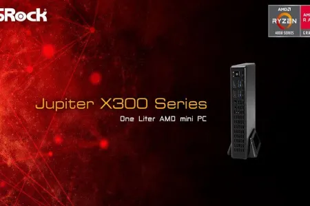 Jupiter X300 Mini PC z procesorem AMD Ryzen 4000G