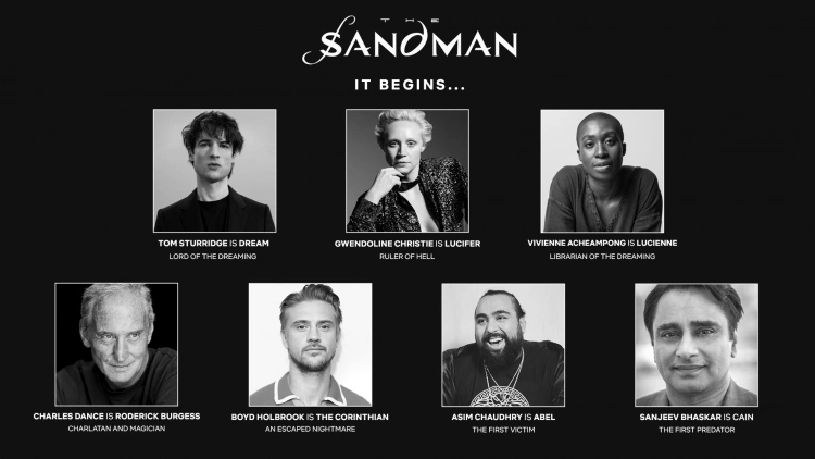 Sandman, obsada serialu, Netflix, Lucyfer, Neil Gaiman, ekranizacja komiksu, serial,