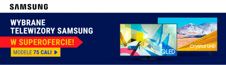 Mega promocja na telewizory w RTV Euro AGD! Samsungi w świetnej cenie