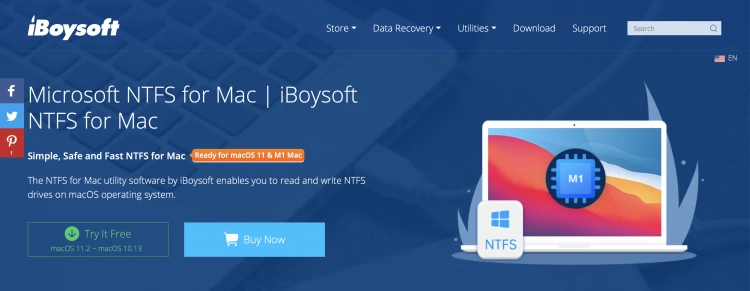 NTFS for Mac - dedykowane sterowniki iBoysoft