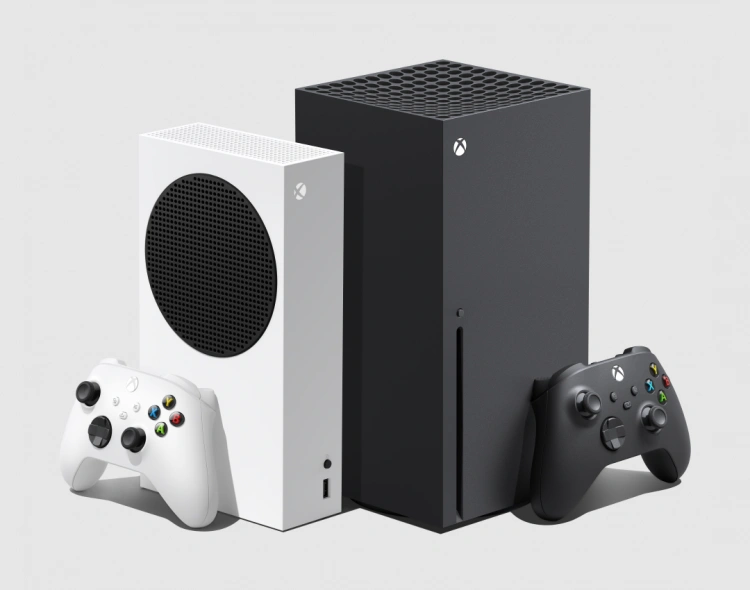 Konsola Xbox Series X (z prawej) i Xbox Series S (z lewej)