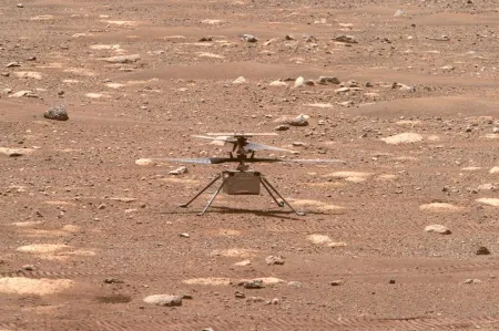 NASA – zobacz lot Ingenuity na Marsie w 3D!