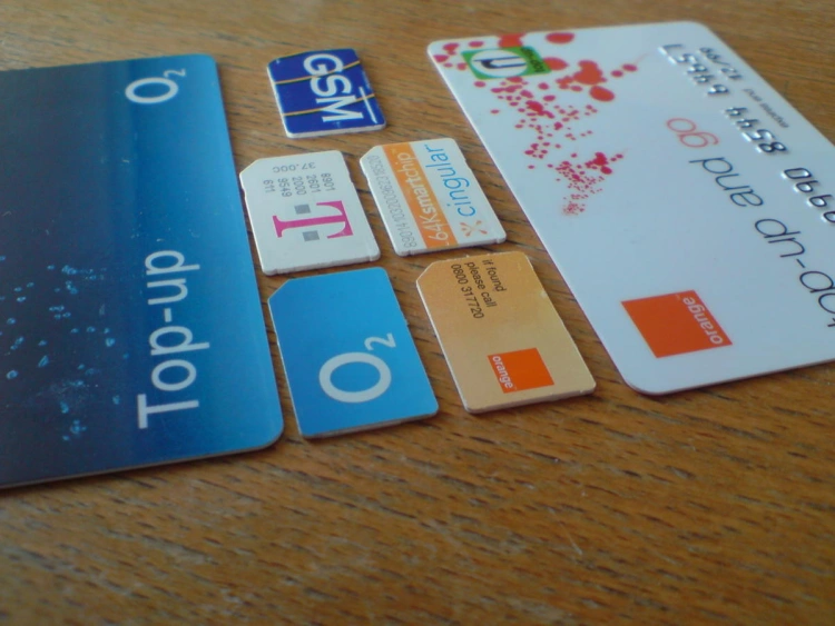 Karty SIM w różnych formatach