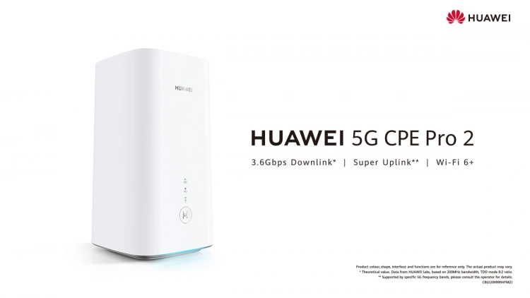 Huawei 5G CPE Pro 2
Źródło: huawei.com