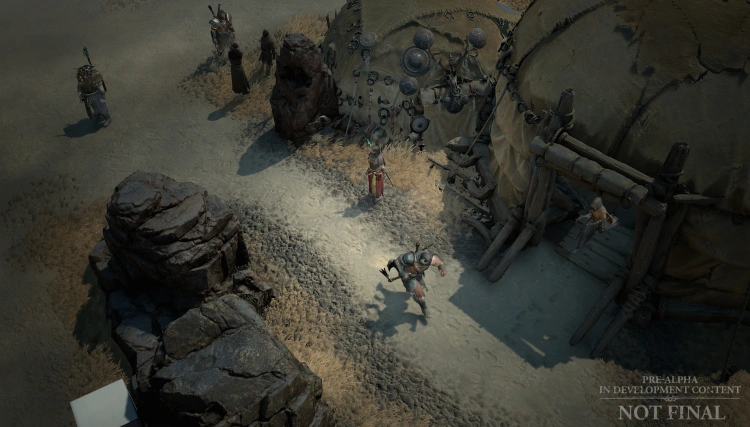 Diablo 4 ma wrócić do mrocznego klimatu, znanego z pierwszych części gry (fot. Blizzard Entertainment)