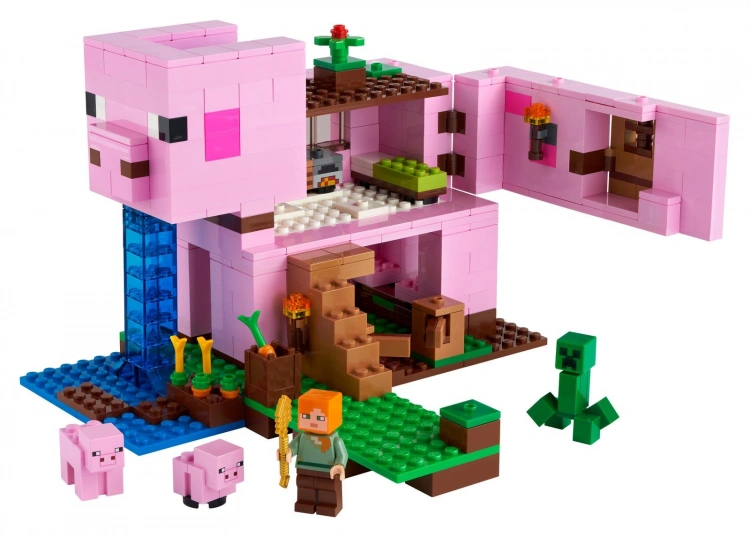 Dom w kształcie świni (fot. LEGO)