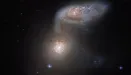 Teleskop Hubble'a zarejestrował "niebezpieczny taniec" dwóch galaktyk