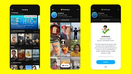 Snapchat vs TikTok? Nowa funkcja monetyzowanych wyzwań