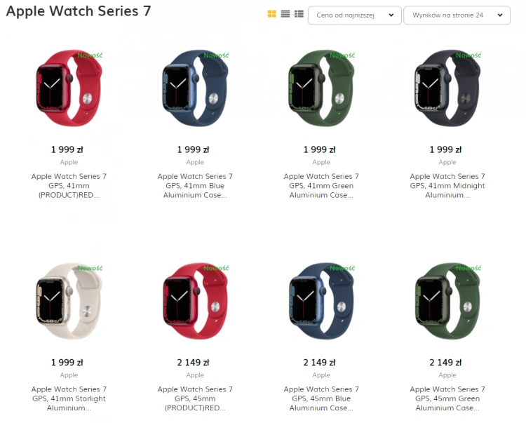 Apple Watch Series 7 - gdzie zamówić w przedsprzedaży? [AKTUALIZACJA]