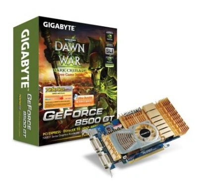 GeForce 8500 GT Gigabyte z fabrycznym dopalaniem