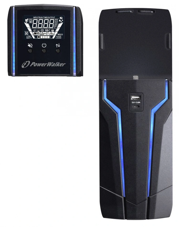 PowerWalker VI GXB - funkcjonalne i efektowne zasilacze UPS dla entuzjastów PC