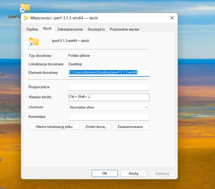 Przypisywanie skrótu klawiszowego w Windows 11
