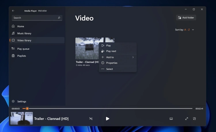 Windows 11: oto nowy odtwarzacz multimedialny