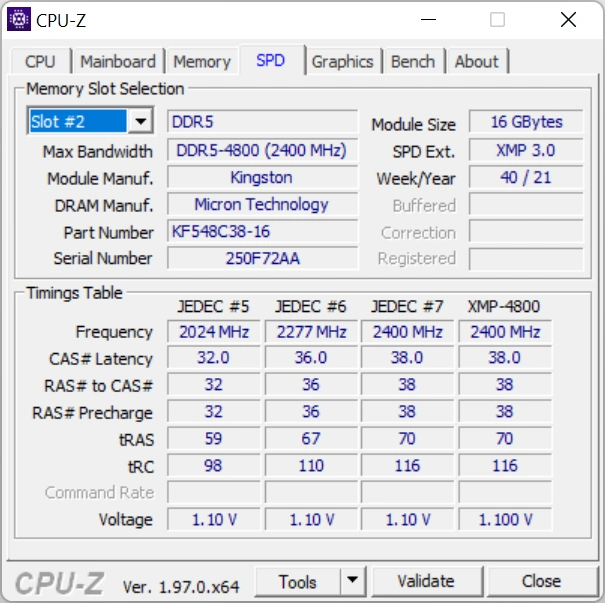 Kingston Fury Beast DDR5 4800 MHz – recenzja pamięci