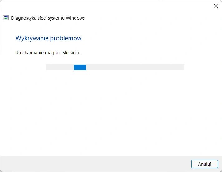 Diagnostyka sieci w Windows 11