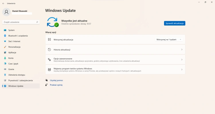 Windows Update w Windows 11