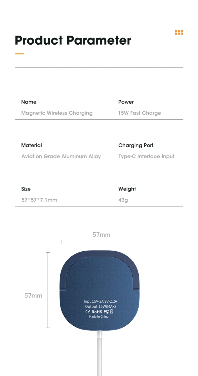 Bezprzewodowa ładowarka MagSafe dla iPhone 13