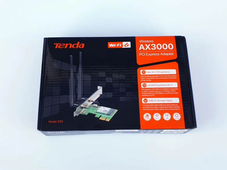 TENDA E30 – test karty sieciowej zgodnej z Wi-FI 6