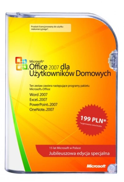 Najtańsze Office 2007 - już wkrótce pakiet biurowy Microsoft za 199 zł