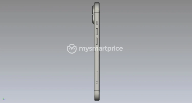 iPhone 14 na renerach CAD
Źródło: MySmartPrice via pocketnow.com