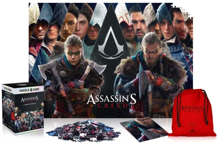 Nowe puzzle dla fanów gier. Wśród nich Resident Evil, Assassin's Creed i Dragon Ball