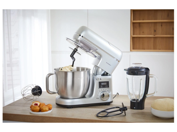 SILVERCREST® Robot kuchenny z wbudowaną wagą i blenderem kielichowym, SKMW 900 A1, 900 W