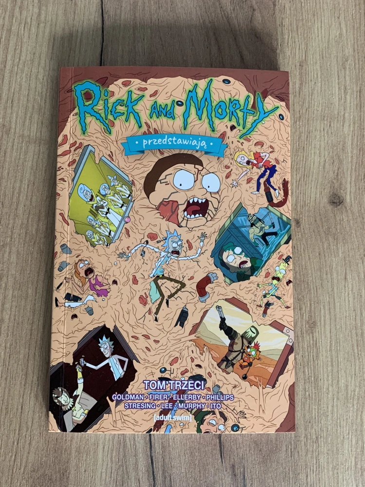 Recenzja komiksu Rick i Morty przedstawiają. Tom trzeci