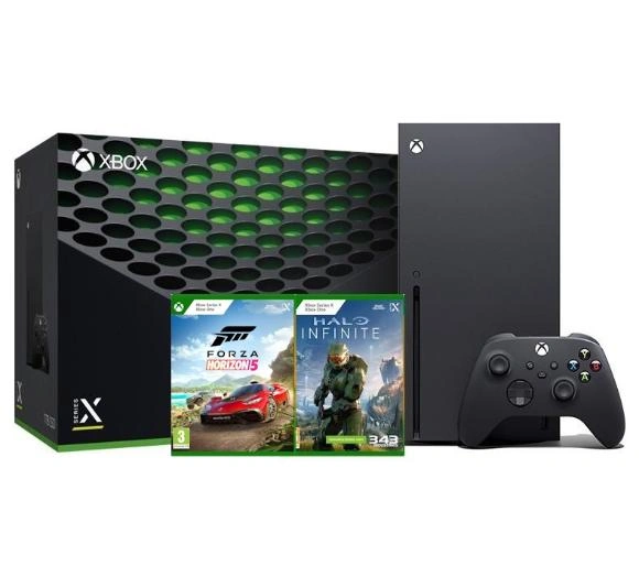 Konsola Xbox Series X + Halo Infinite + Forza Horizon 5