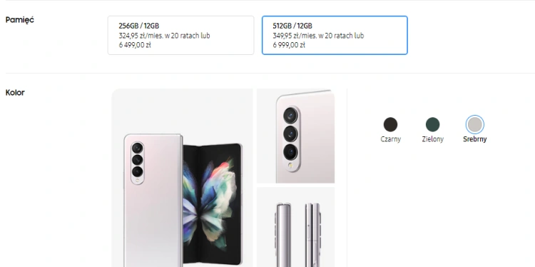 Samsung Galaxy Z Fold 4 - data premiery, cena, specyfikacja techniczna [16.08.2022]