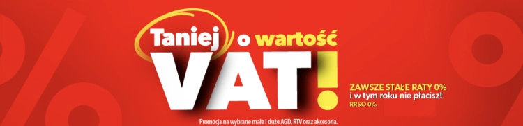 RTV Euro AGD: da się taniej? Kup sprzęt bez podatku VAT [31.08.2022]