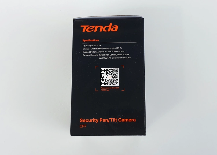 Test uniwersalnej kamery IP 2K z Wi-Fi – Tenda CP7