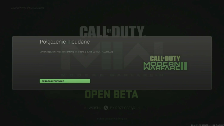 Call of Duty Modern Warfare 2 - o której startuje beta na PC i Xbox?