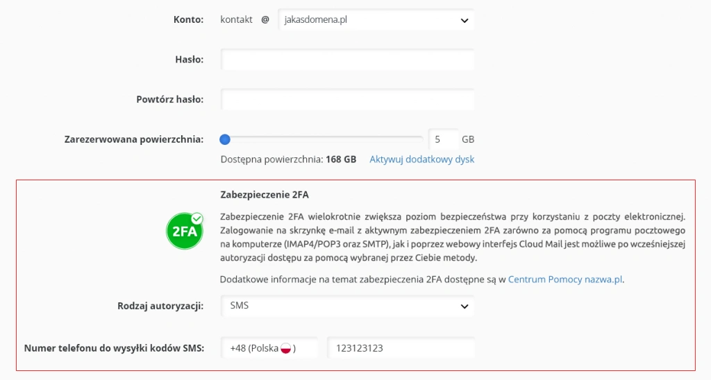 Zabezpieczenie 2FA - podnieś poziom bezpieczeństwa swojej poczty dzięki nazwa.pl