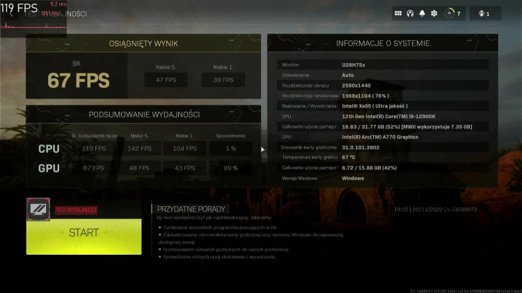 Karta idealna do Warzone 2.0? Sprawdziłem, jak radzi sobie Intel Arc A770 w nowym, darmowym Call of Duty  
