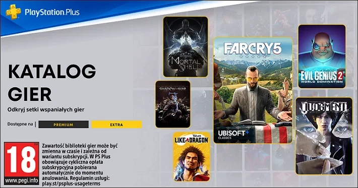 PS Plus Premium - lista gier, premiera, cena. Wszystko co musisz wiedzieć o usłudze abonamentowej Sony