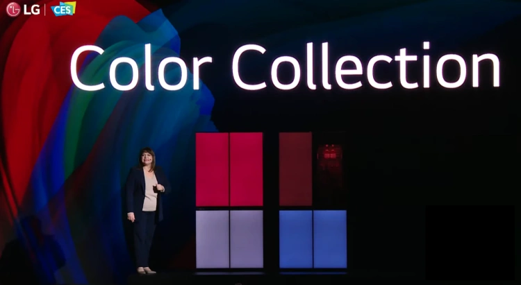 LG zaprezentowało lodówkę na miarę XXI wieku. Zmienia kolory obudowy, uwierzysz?