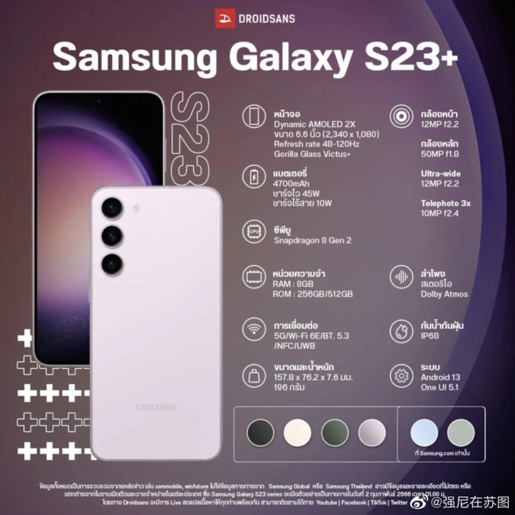Galaxy S23 - data premiery, przecieki, cena, specyfikacja techniczna [11.07.2023]
