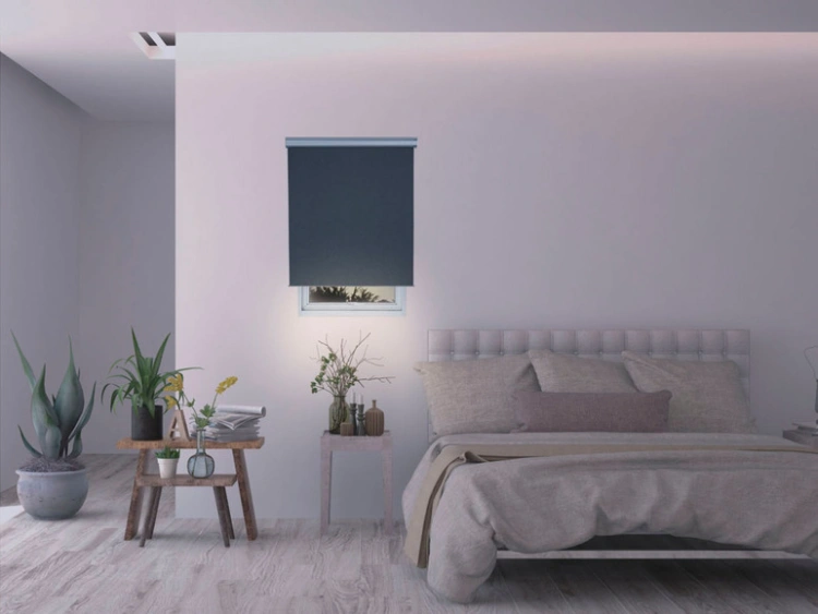 LIVARNO home Roleta zaciemniająca z technologią Zigbee Lidl Smart Home, 1,2 x 1,95 m
