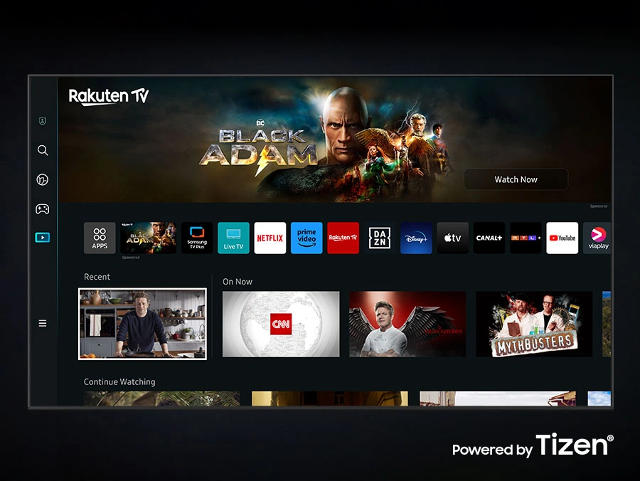Samsung Smart TV – sprawdź jak wygląda panel z aplikacjami Smart w telewizorach dla graczy Samsung