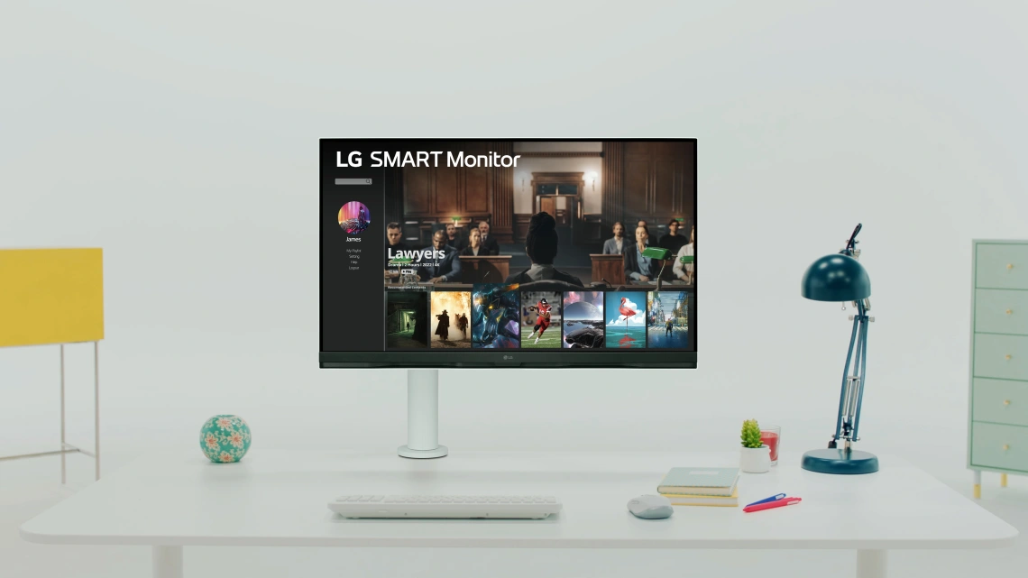 Uniwersalny monitor LG SMART 32SQ780S to maksymalny komfort pracy i rozrywki