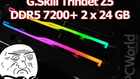 G.Skill Trident Z5 RGB DDR5-7200 - 48 GB zestaw pamięci DDR5 w akcji